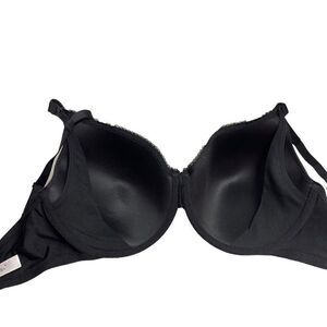 GRATLIN Maternity Bra Size 36F Black AZ07 Underwire‎